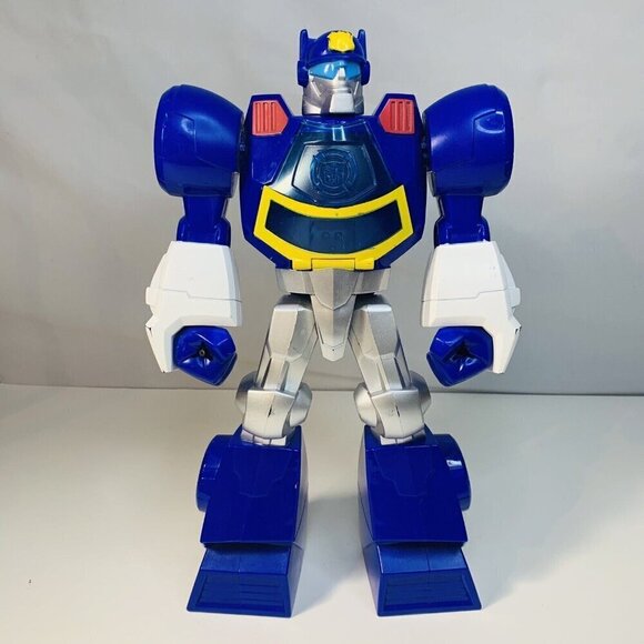 Transformers Rescue Bots CHASE Police 12" Hasbro Playskool Heroes Action Figure - Picture 1 of 11